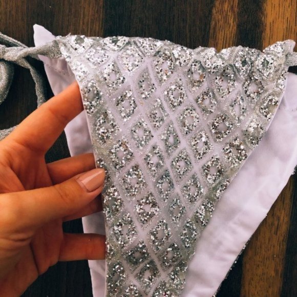 Sequin Silver Bikini - Picture 5 of 5